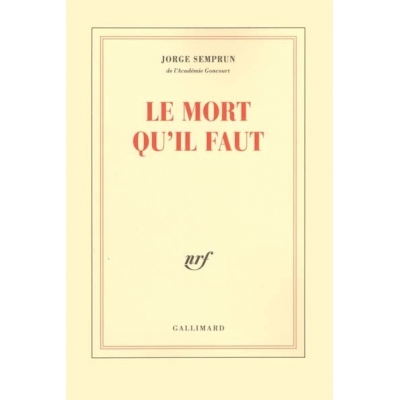 LE MORT QU'IL FAUT