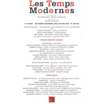 LES TEMPS MODERNES No 635-636 / JAN. 2006