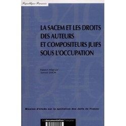 LA SACEM ET LES DROITS D'AUTEURS COMPOSITEURS JUIFS