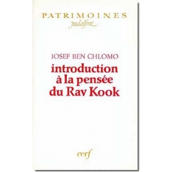 INTRODUCTION A LA PENSEE DU RAV KOOK