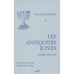 LES ANTIQUITES JUIVES (LIVRE VIII-IX)