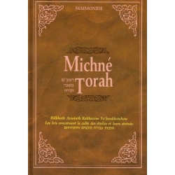 MICHNE TORAH : HILKHOTH AVODATH KOKHAVIM VEHOUKOTEHEM (EDITION BILINGUE)