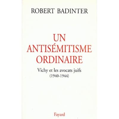 UN ANTISEMITISME ORDINAIRE