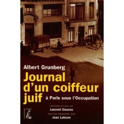 JOURNAL D'UN COIFFEUR JUIF A PARIS SOUS L'OCCUPATION