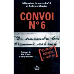 CONVOI No6 : DESTINATION AUSCHWITZ 17 JUILLET 1942