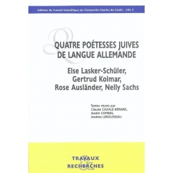 QUATRE POETESSES JUIVES DE LANGUE ALLEMANDE