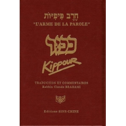 L'ARME DE LA PAROLE : KIPPOUR / HEBREU-FRANCAIS