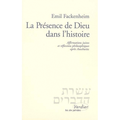 LA PRESENCE DE DIEU DANS L'HISTOIRE