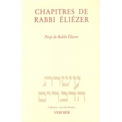 CHAPITRES DE RABBI ELIEZER