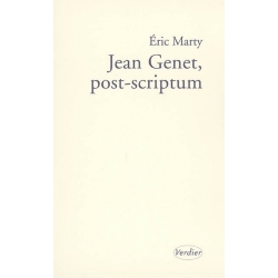 JEAN GENET POSTCRIPTUM