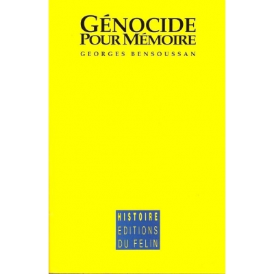 GENOCIDE POUR MEMOIRE