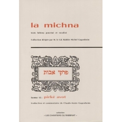 LA MICHNA : PIRKE AVOT