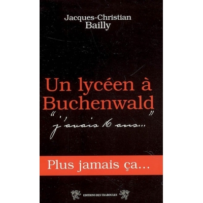 UN LYCEEN A BUCHENWALD