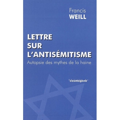 LETTRE SUR L'ANTISEMITISME