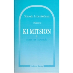 KI MITSION TOME.1 : NOTES SUR LA PARACHA