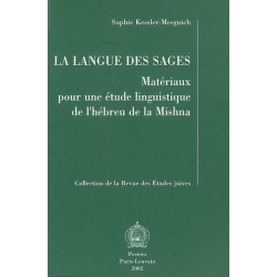 LA LANGUE DES SAGES