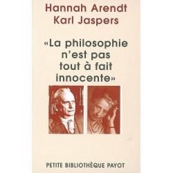 LA PHILOSOPHIE N'EST PAS TOUT A FAIT INNOCENTE""