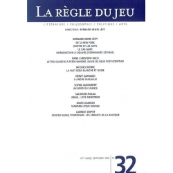 LA REGLE DU JEU N°32