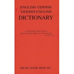 ENGLISH-YIDDISH / YIDDISH-ENGLISH DICTIONARY