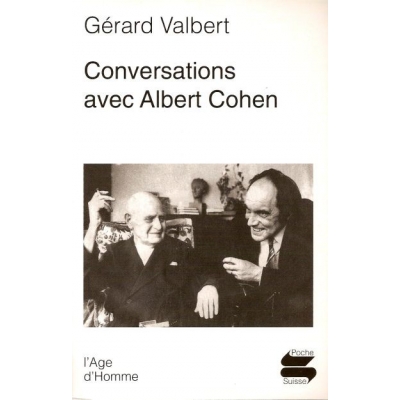 CONVERSATIONS AVEC ALBERT COHEN