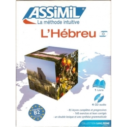 ASSIMIL LA METHODE INTUITIVE - L'HEBREU -  LIVRE + 4 CD