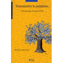 TRANSMETTRE LE JUDAISME - TEMOIGNAGES D'AUJOURD'HUI