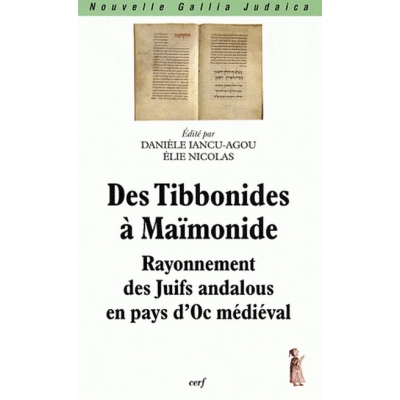 DES TIBBONIDES A MAIMONIDE