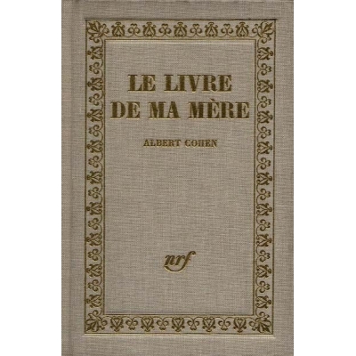 LE LIVRE DE MA MERE